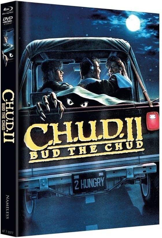 C.H.U.D. 2 - Bud the Chud (1989) Cover B, Limited Edition, Mediabook, Uncut, Blu-ray + DVD