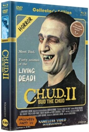 C.H.U.D. 2 - Bud the Chud (1989) (Cover C, Collector's Edition, Limited Edition, Mediabook, Uncut, Blu-ray + DVD)