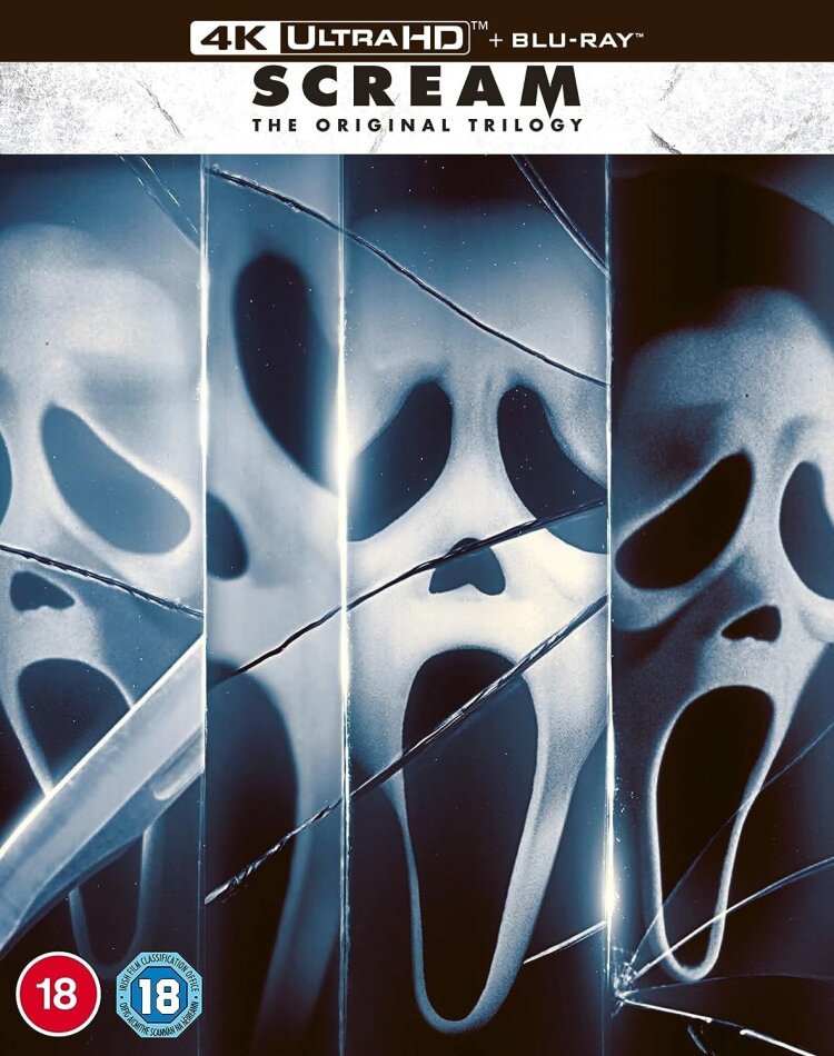 Scream 1-3 - The Original Trilogy 3 4K Ultra HDs + 3 Blu-rays