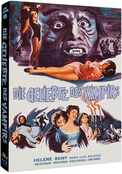 Die Geliebte des Vampirs (1960) Cover B, Edizione Limitata, Mediabook