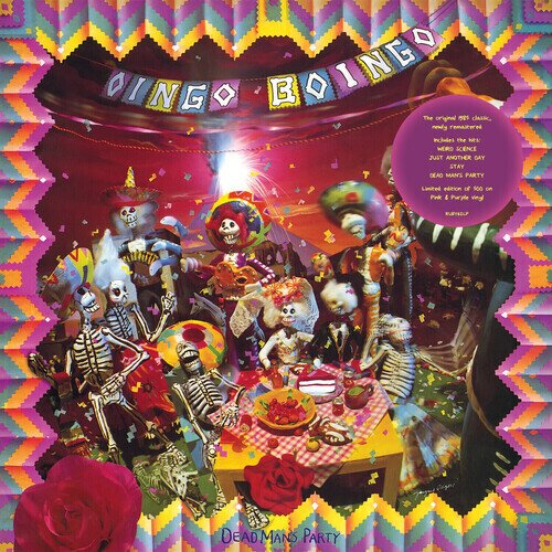 Oingo Boingo - Dead Man's Party Rubellan Remasters, 2023 Reissue, Pink/Purple Vinyl, LP