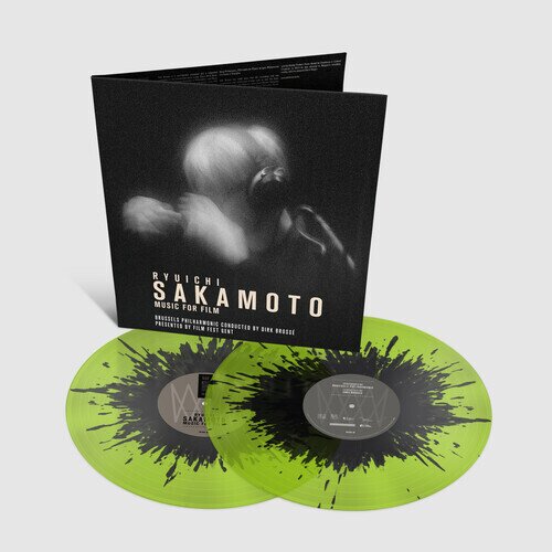 Ryiuchi Sakamoto - Music For Film 2023 Reissue, Silva Screen, Lime with Black Splatter Vinyl, 2 LPs