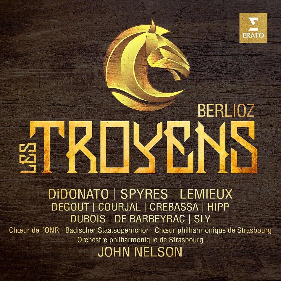 Hector Berlioz (1803-1869), John Nelson, Joyce DiDonato, Marie-Nicole Lemieux, … - Les Troyens 2023 Reissue, Erato, 4 CD
