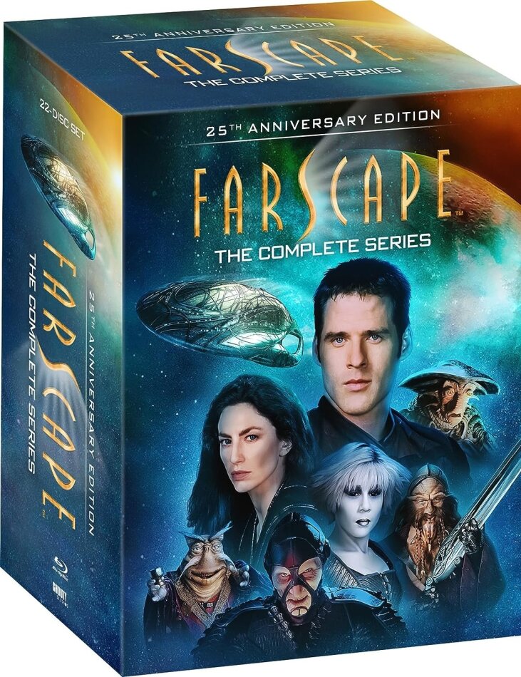 Farscape - The Complete Series Édition 25ème Anniversaire, 22 Blu-ray