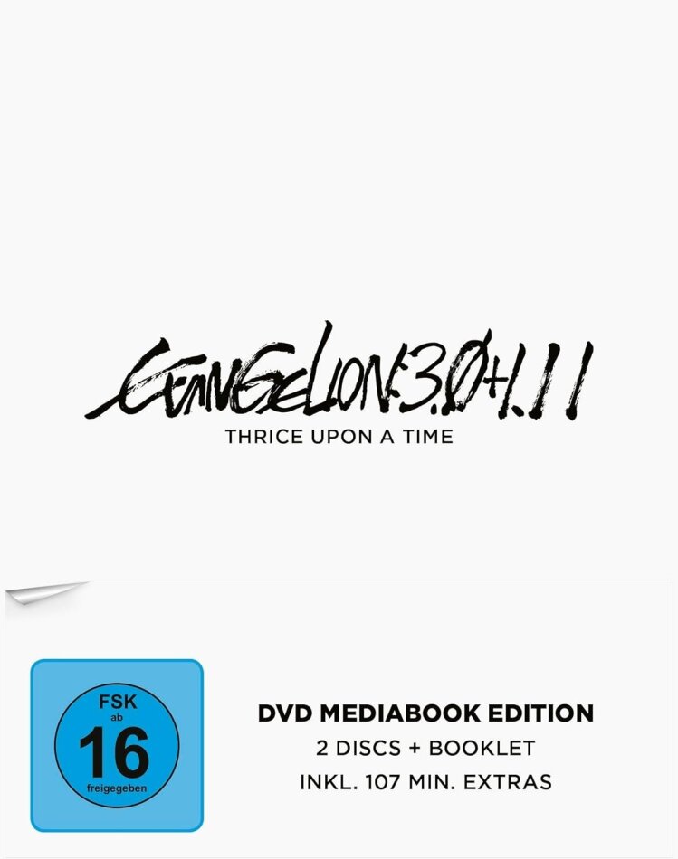 Evangelion 3.0 + 1.11 - Thrice Upon A Time (2021) Mediabook, Special Edition, 2 DVDs