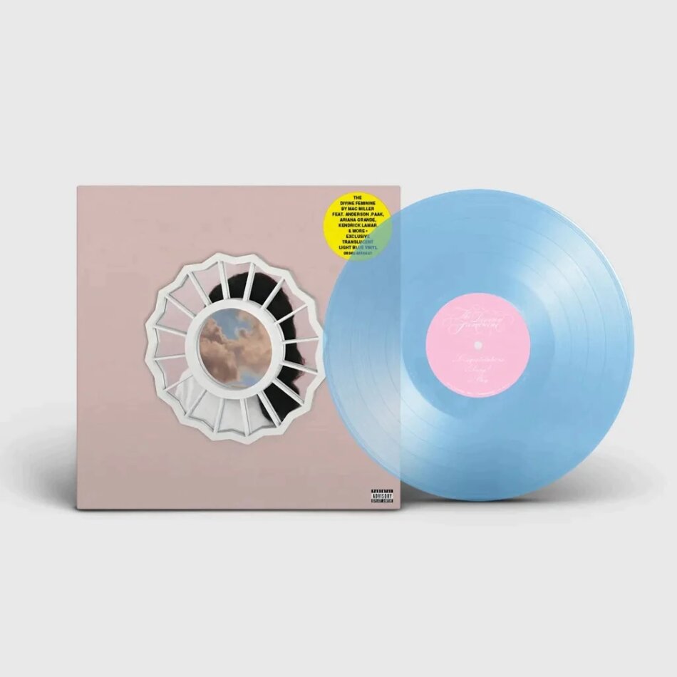 Mac Miller - The Divine Feminine 2023 Reissue, Warner, Light Blue Transparent Vinyl, 2 LPs