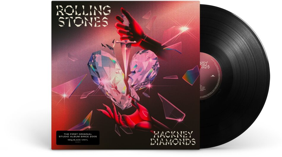The Rolling Stones - Hackney Diamonds Black Vinyl, Gatefold, LP
