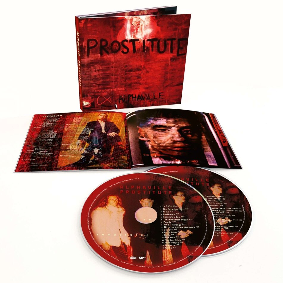 Alphaville - Prostitute 2023 Reissue, Warner, Deluxe Edition, 2 CDs