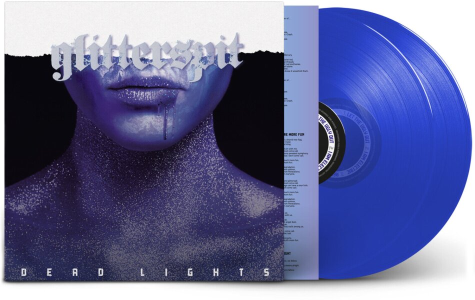 Dead Lights - Glittersplit Limited Edition, Transparent Blue Vinyl, LP