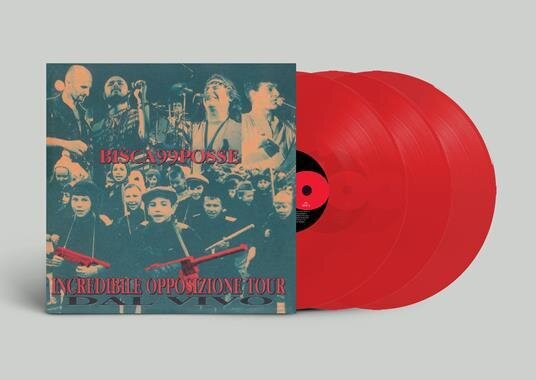 Bisca & 99 Posse - Incredibile Opposizione Tour Red Vinyl, 3 LPs