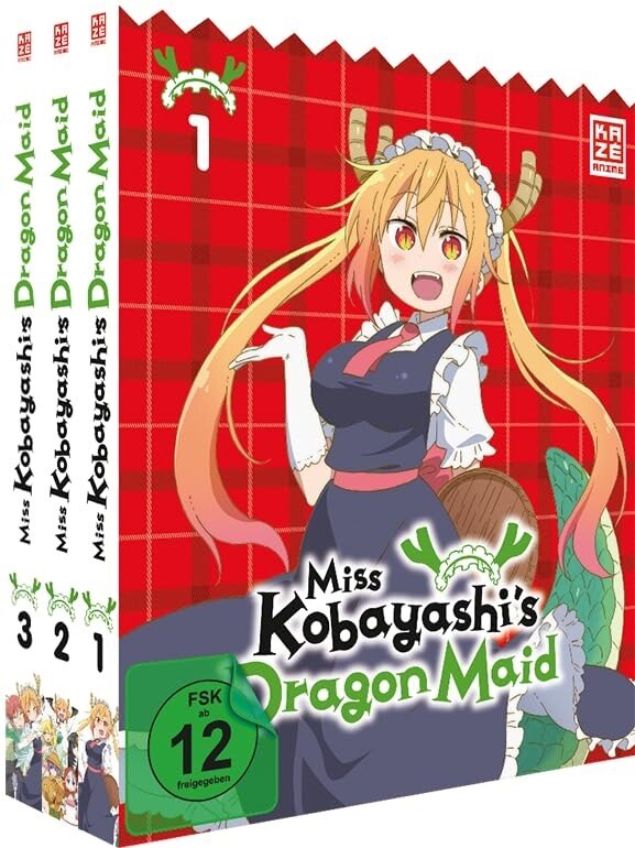 Miss Kobayashi’s Dragon Maid - Staffel 1 Complete edition, Bundle, 3 DVDs