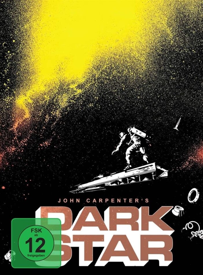 Dark Star (1974) Cover D, Limited Edition, Mediabook, Blu-ray + DVD