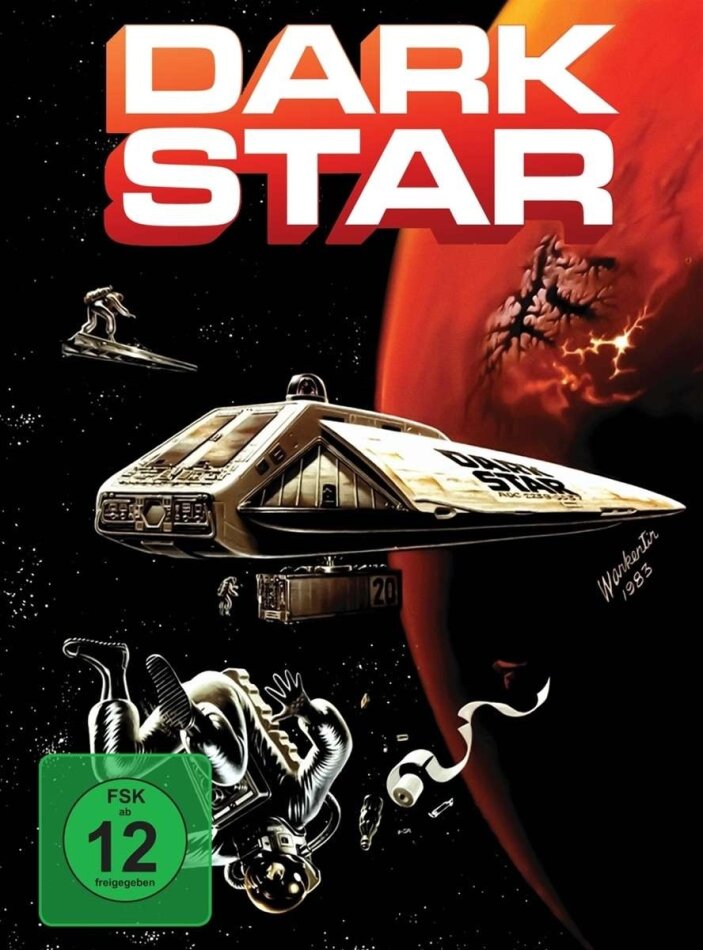 Dark Star (1974) Cover C, Limited Edition, Mediabook, Blu-ray + DVD