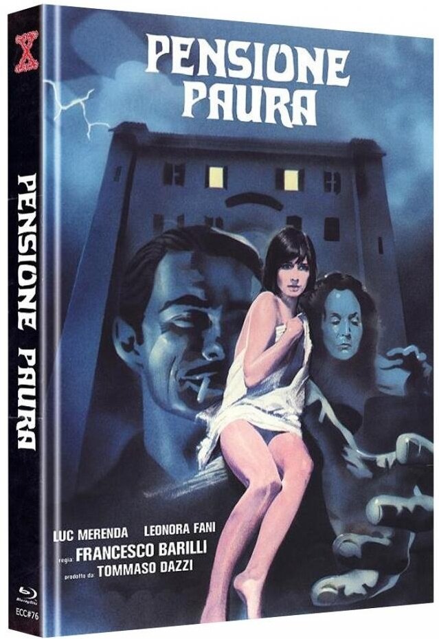 Pensione Paura (1977) Cover B, Eurocult Collection, Limited Edition, Mediabook, Blu-ray + DVD