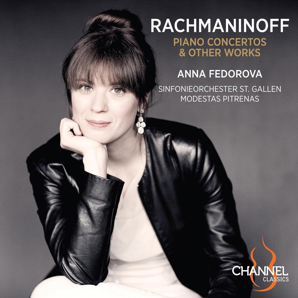 Sergej Rachmaninoff (1873-1943), Modestas Pitrenas, Anna Fedorova & Sinfonieorchester St. Gallen - Piano Concertos & other Works 3 CDs