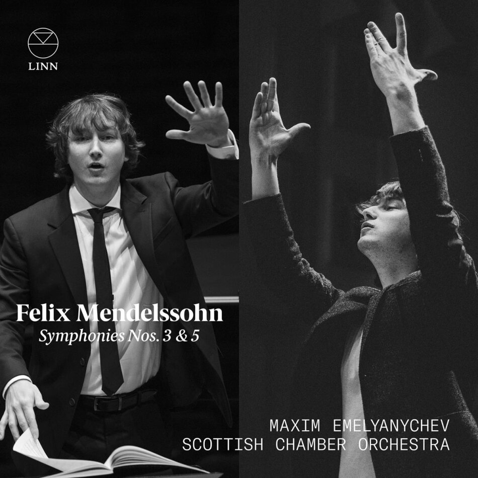Felix Mendelssohn-Bartholdy (1809-1847), Maxim Emelianitchev & Scottish Chamber Orchestra - Symphonies Nos.3 & 5