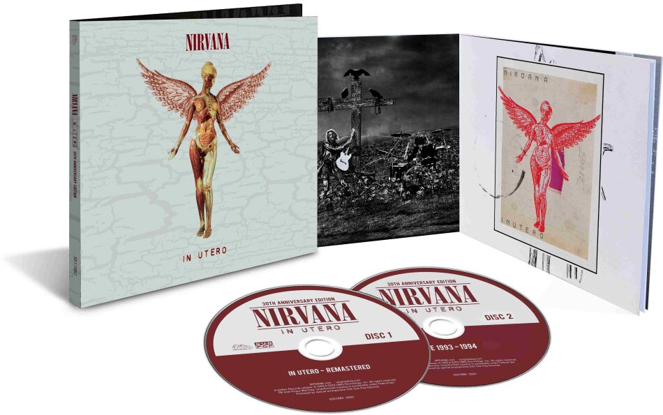 Nirvana - In Utero 2023 Reissue, Deluxe Edition, 2 CDs