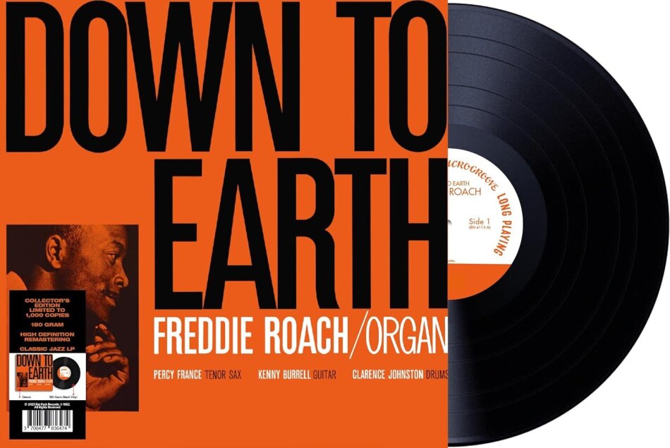 Freddie Roach - Down To Earth Limited Edition, LP