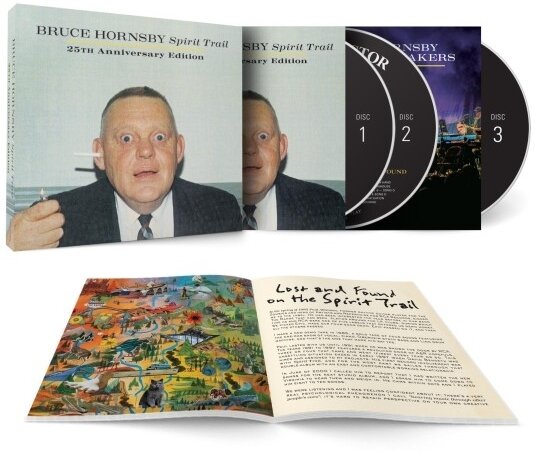 Bruce Hornsby - Spirit Trail 2023 Reissue, Zappo Productions, Édition 25ème Anniversaire, Coffret, 3 CD