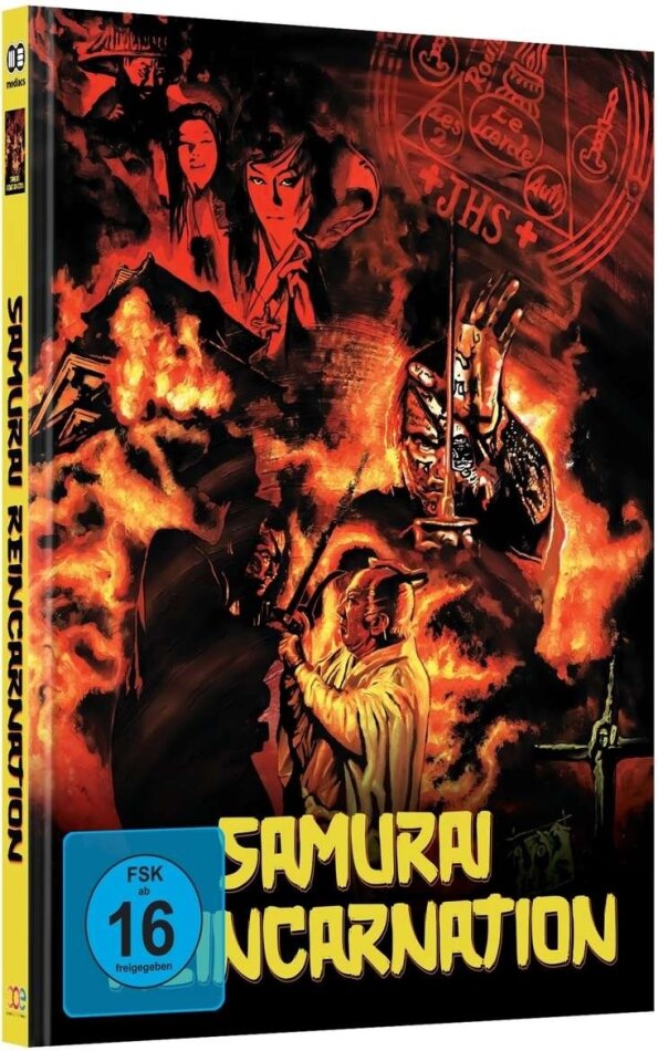 Samurai Reincarnation (1981) Cover C, Limited Edition, Mediabook, Blu-ray + DVD