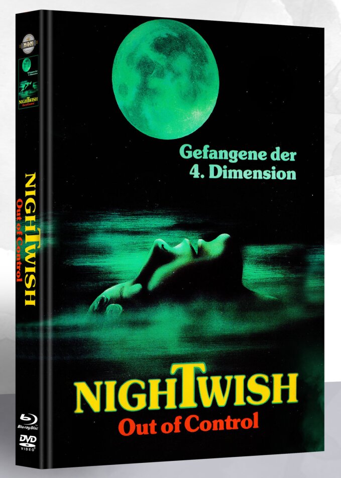 Nightwish - Out of Control Mediabook (1989) Édition Limitée, Mediabook, Blu-ray + DVD