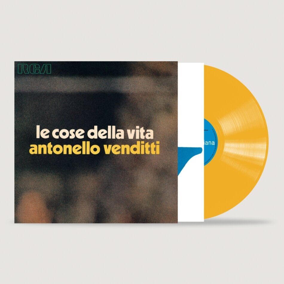 Antonello Venditti - Le Cose Della Vita 2023 Reissue, Yellow Vinyl, LP