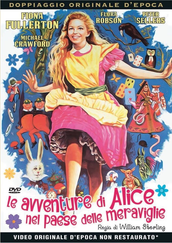 Le avventure di Alice nel paese delle meraviglie (1971) Doppiaggio Originale d'Epoca
