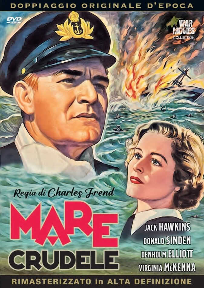 Mare crudele (1953) Doppiaggio Originale d'Epoca, n/b, Riedizione, Versione Rimasterizzata