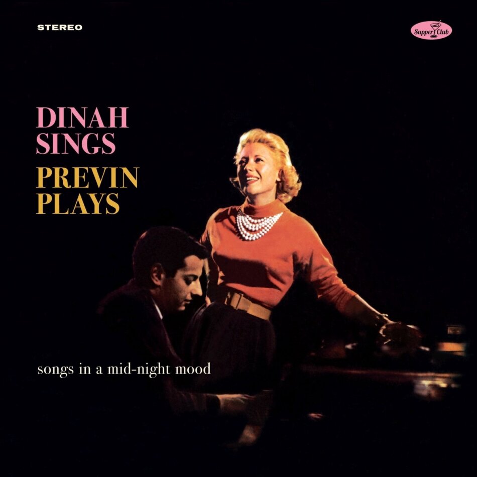 Dinah Shore - Dinah Sings, Previn Plays 2023 Reissue, Supperclub, Bonustracks, Édition Limitée, LP