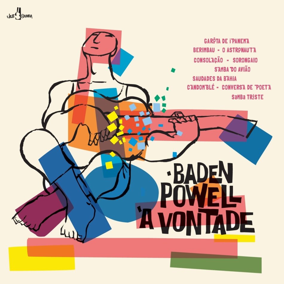 Baden Powell - A Vontade 2023 Reissue, Jazz Samba, Limited Edition, LP