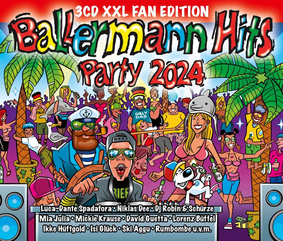 Ballermann Hits Party 2024 XXL Fan Edition, 3 CD
