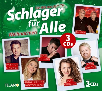 Schlager f&uuml;r Alle: Weihnachten (3 CDs)