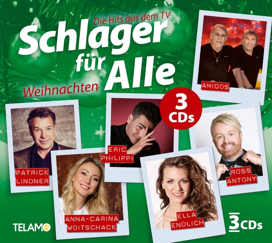 Schlager für Alle: Weihnachten 3 CDs