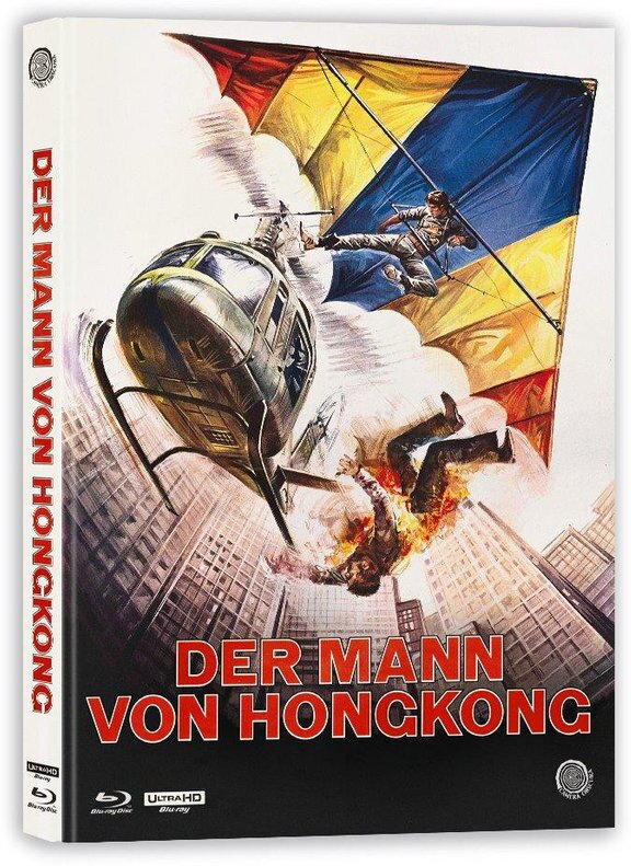 Der Mann von Hongkong (1975) Cover D, Limited Edition, Mediabook, 4K Ultra HD + Blu-ray