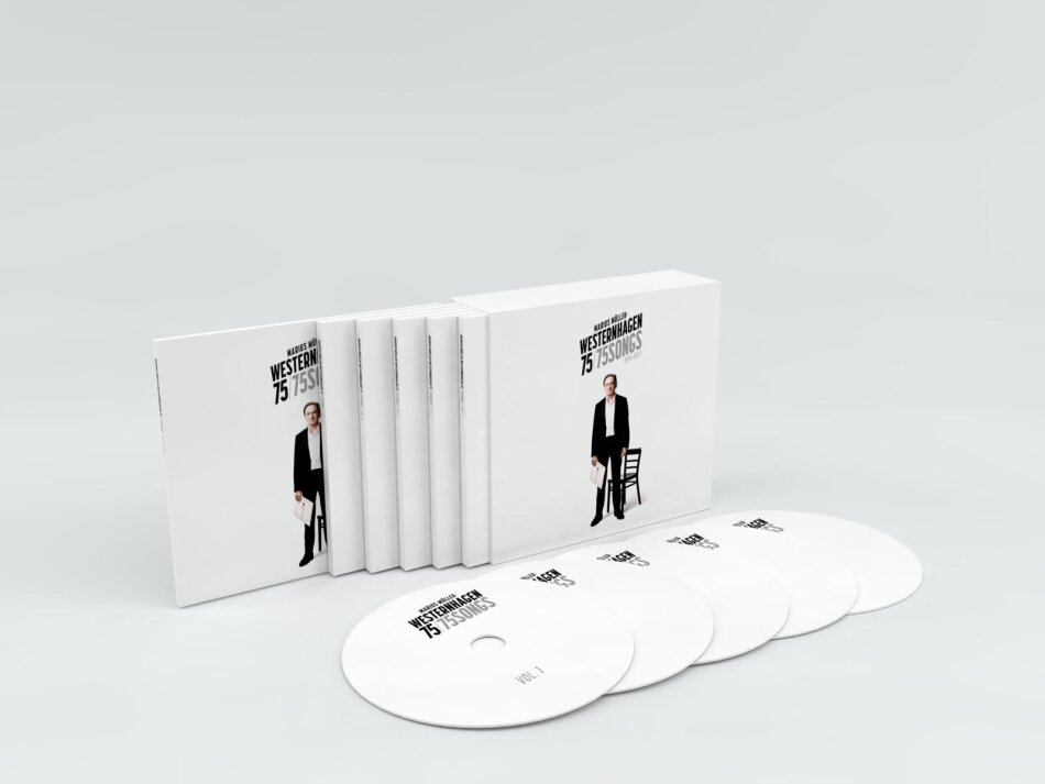 Westernhagen (Marius Müller) - Westernhagen 75 (75 Songs: 1974 - 2023) 5 CD