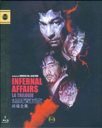Infernal Affairs 1-3 - La Trilogie (Schuber, Digibook, 3 Blu-rays)