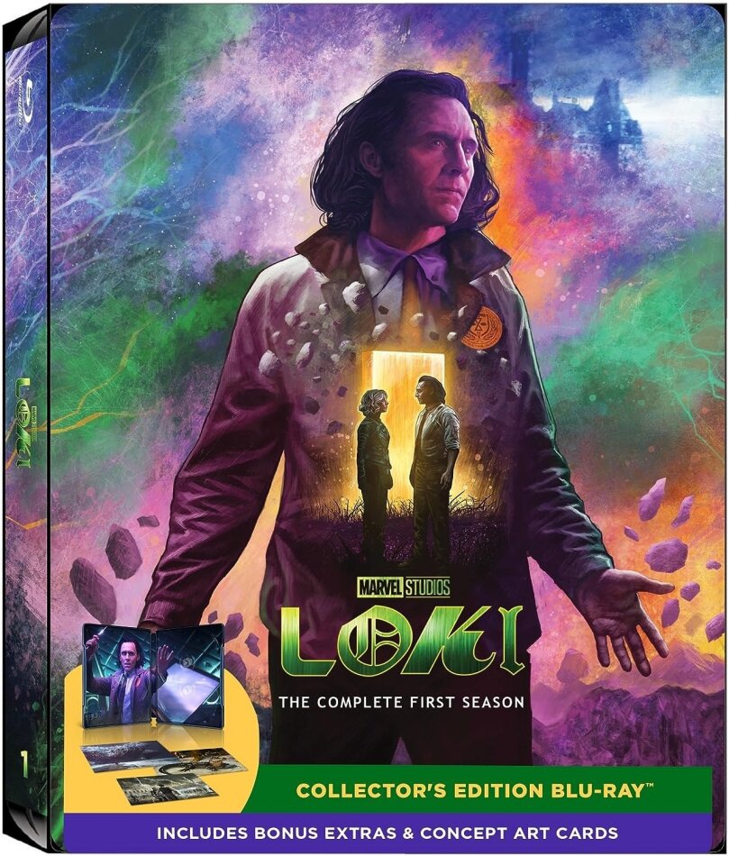 Loki - Season 1 Collector's Edition, Steelbook, 2 Blu-rays