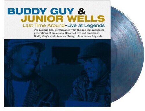 Buddy Guy & Junior Wells - Last Time Around -Live 2023 Reissue, Music On Vinyl, Limited to 1000 Copies, Blue/Red Marbled Vinyl, LP