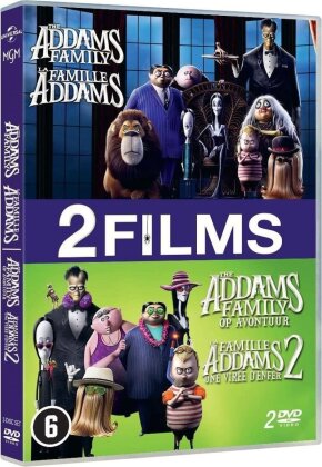 La famille Addams (2019) / La famille Addams 2 - Une virée d'enfer (2021) - 2 Films (2 DVDs)