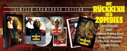 Die Rückkehr der Zombies (1981) (Framebook, Limited Edition, Remastered, Blu-ray + DVD)