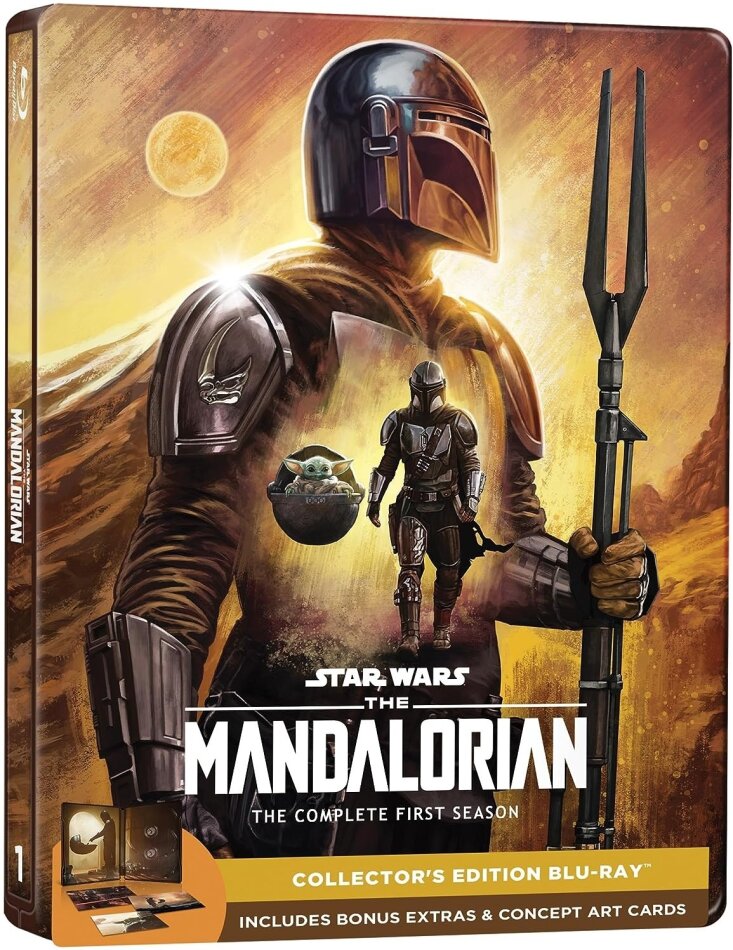 The Mandalorian - Season 1 Limited Collector's Edition, Steelbook, 2 Blu-rays