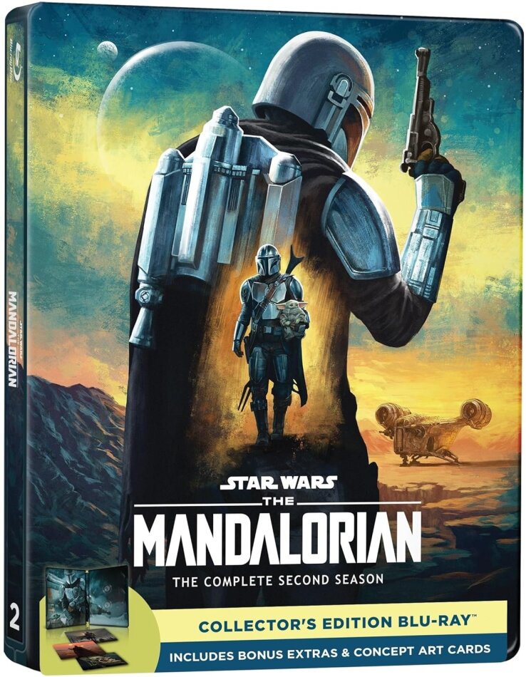 The Mandalorian - Season 2 Collector's Edition, Steelbook, 2 Blu-rays