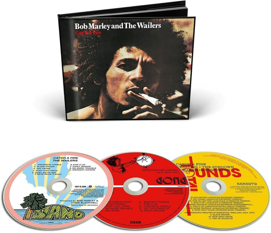 Bob Marley - Catch A Fire 2023 Reissue, 50th Anniversary Edition, Limited Edition, 3 CDs