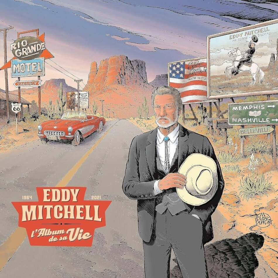 Eddy Mitchell - L'album De Sa Vie - 100 Titres Capbox, 5 CDs