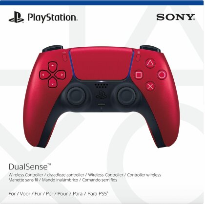PS5 DualSense Wireless Controller Volcanic Red
