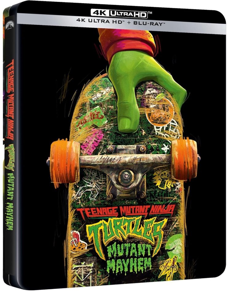 Teenage Mutant Ninja Turtles - Mutant Mayhem (2023) Limited Edition, Steelbook, 4K Ultra HD + Blu-ray
