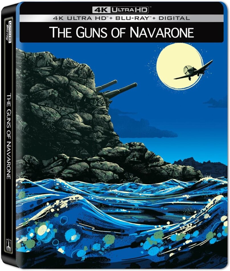 The Guns of Navarone (1961) Limited Edition, Steelbook, 4K Ultra HD + Blu-ray