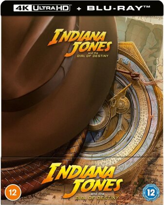 Indiana Jones and the Dial of Destiny (2023) (Édition Limitée, Steelbook, 4K Ultra HD + Blu-ray)