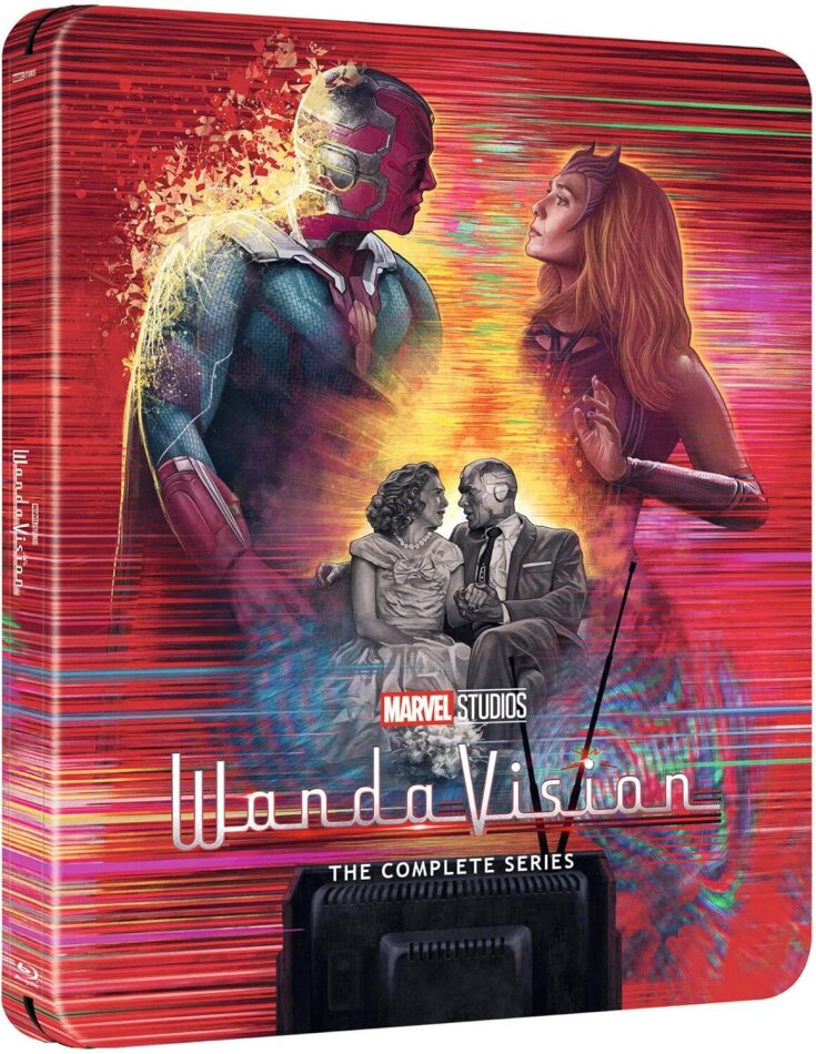 WandaVision - The Complete Series Édition Limitée, Steelbook, 2 4K Ultra HDs + 2 Blu-ray