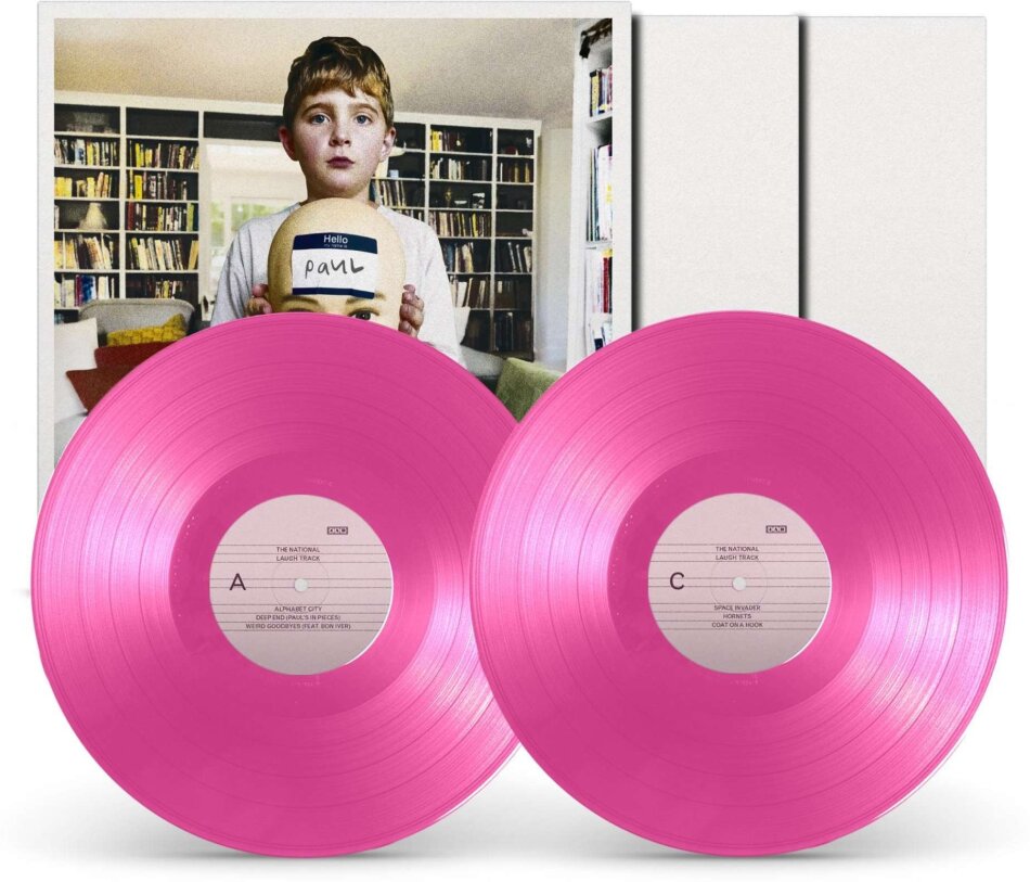 The National - Laugh Track Gatefold, Limited Edition, Pink Vinyl, 2 LPs